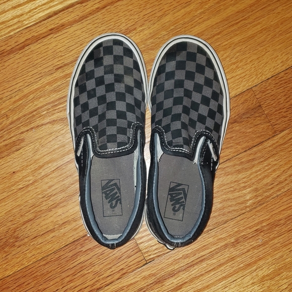 SOLD // Vans Slip on Checkerboard Sneakers - Picture 5 of 8